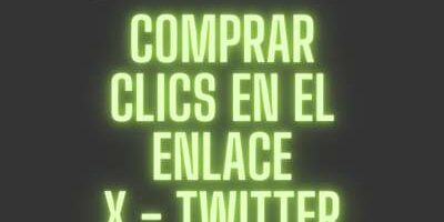 Comprar Clics en el enlace en Twitter X Colombia