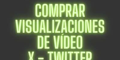 Comprar Visualizaciones de Vídeo en Twitter X Colombia